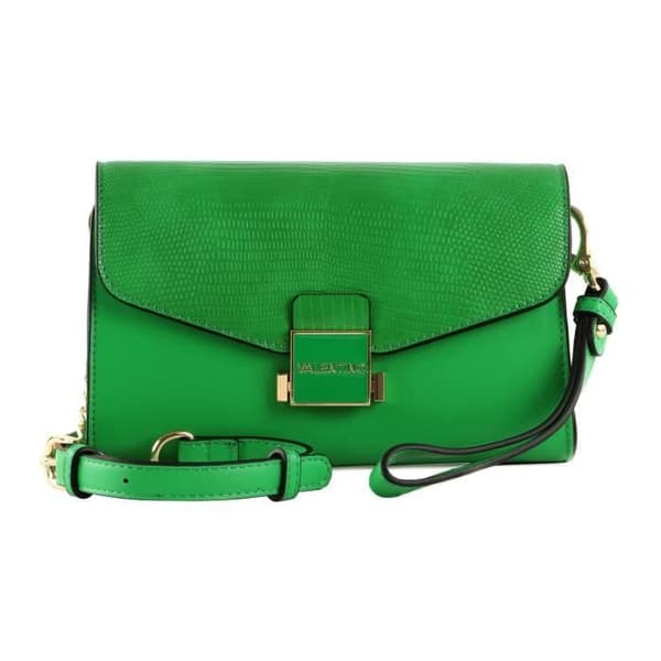 VALENTINO Carrie Pochette Verde [200879] - handväska med clutch