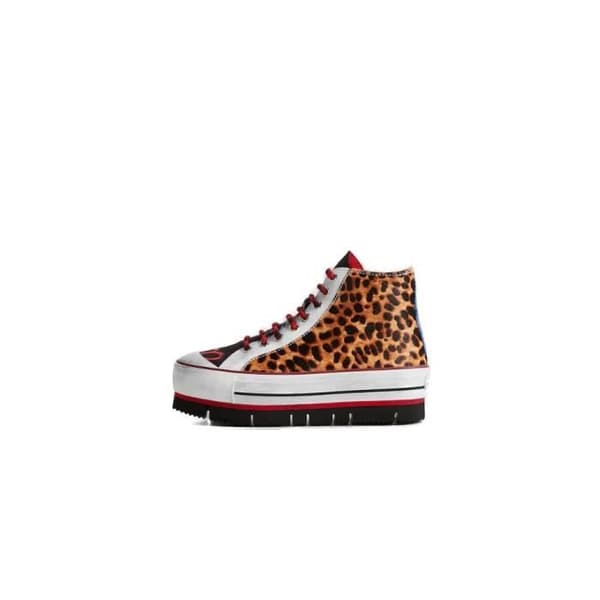 Desigual Crush Animal Print damsneakers - leopard - 39