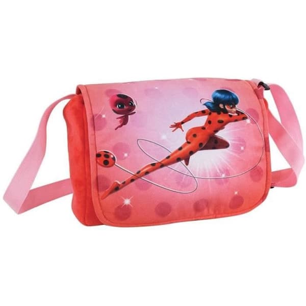JEMINI Miraculous Lady Bug axelväska +/- 26 cm - För barn