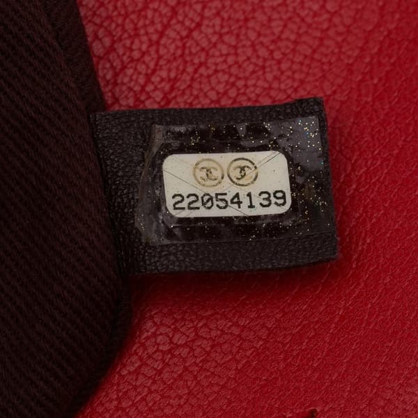 Pre-owned Chanel Small Quilted Goatskin Double Carry Waist Chain Flap Red
