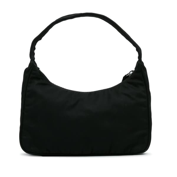 Pre-owned Prada Mini Tessuto Re-Edition 2000 Shoulder Bag Black
