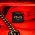 Miniatyrbilde 8 av 10: Pre-owned Fendi Midi Chain Baguette Red