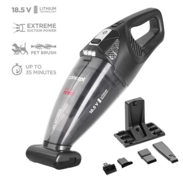 aspirapolvere bärbara koncept vp4360 grigio [hdcoeorvp436000]