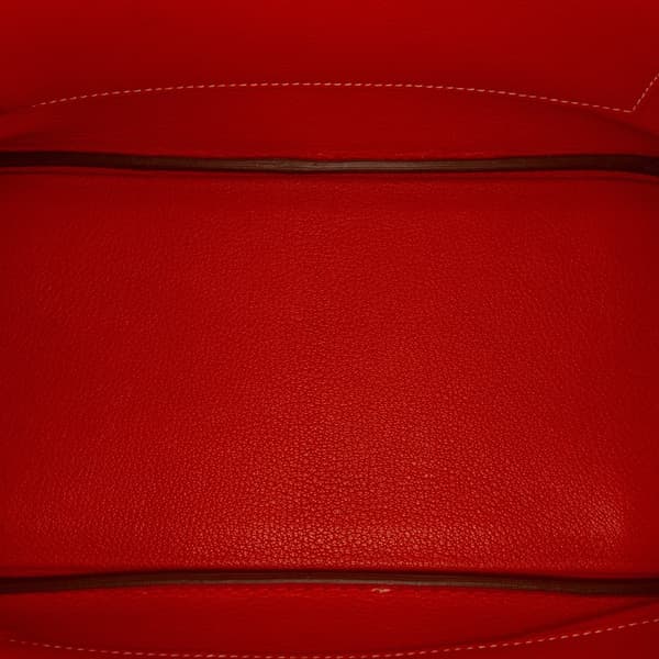 Pre-owned Hermès Epsom Birkin Retourne 30 Orange