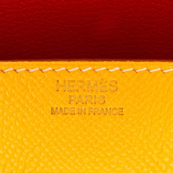Pre-owned Hermès Epsom Birkin Retourne 30 Orange