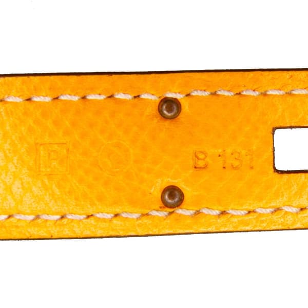 Pre-owned Hermès Epsom Birkin Retourne 30 Orange