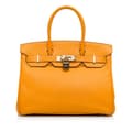 Pikkukuva 1 / 10: Pre-owned Hermès Epsom Birkin Retourne 30 Orange
