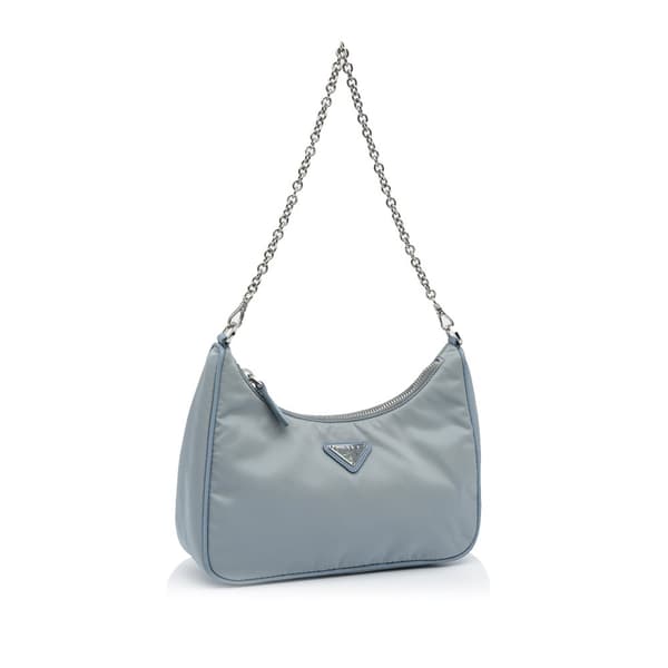 Pre-owned Prada Tessuto Re-Edition 2005 Blue