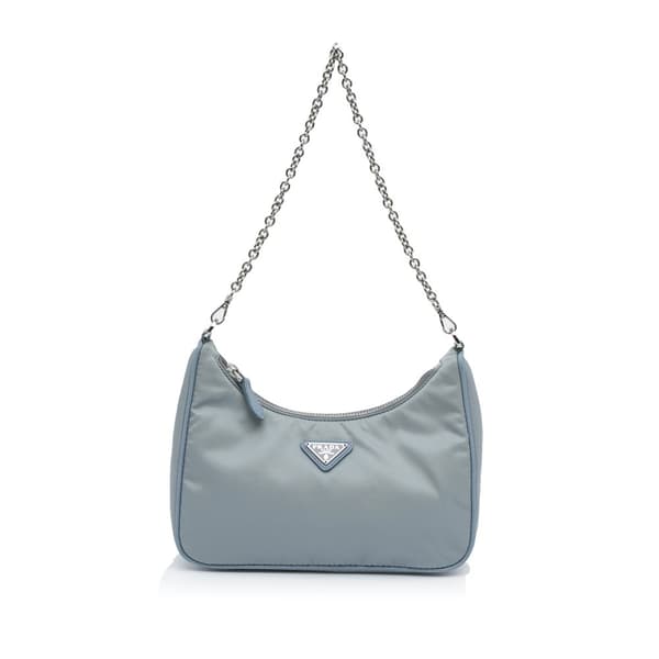 Pre-owned Prada Tessuto Re-Edition 2005 Blue