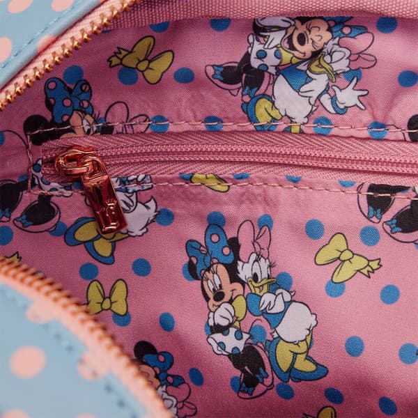 Loungefly Minnie Taske Polka Dot Disney Flerfarvet