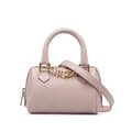 Miniatyrbillede 1 af 10: Pre-owned Celine Mini Grained Leather Chain Boston Pink