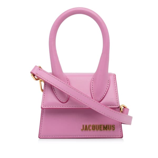 Pre-owned Jacquemus Le Chiquito Mini Bag Pink