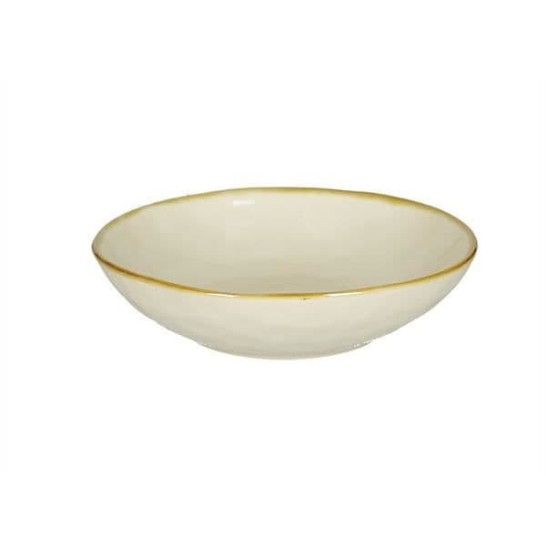 Djup tallrik - Konsert - Grigio perla - Gres - d. 21 cm - Grå