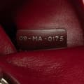 Miniatyrbild 9 av 10: Pre-owned Dior Medium Embroidered Diorissimo Satchel Blue