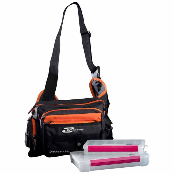 Cinnetic Crossbody Spinning Pro Svart 35 X 25 X 17 cm