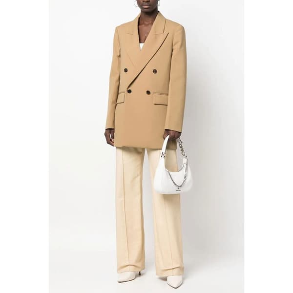 Michael Kors Skuldertaske Pebble Emb Hvid