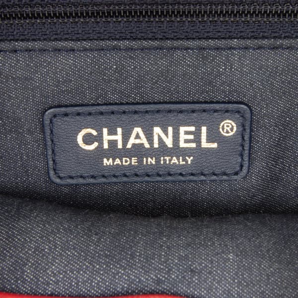 Pre-owned Chanel Small Lambskin Elegant Chain Single Flap Red