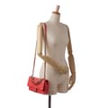 Miniatyrbillede 9 af 10: Pre-owned Chanel Small Lambskin Elegant Chain Single Flap Red