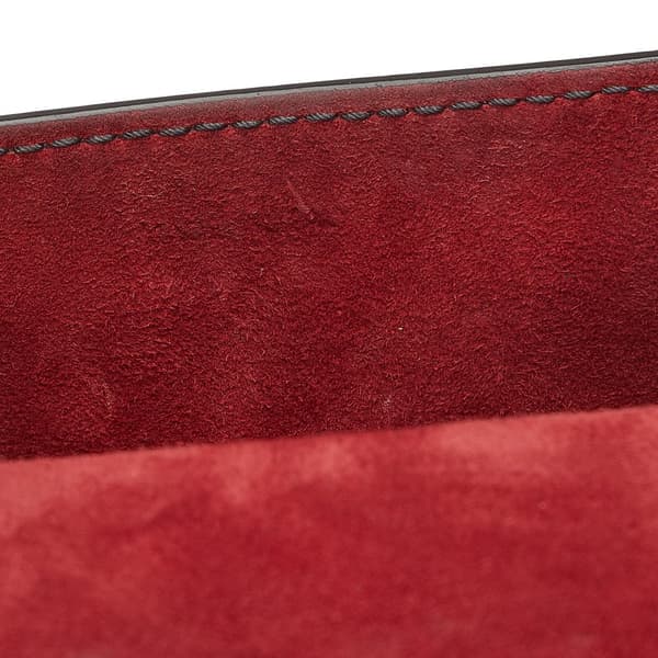Pre-owned Dior DiorAddict Top Handle Bag Red