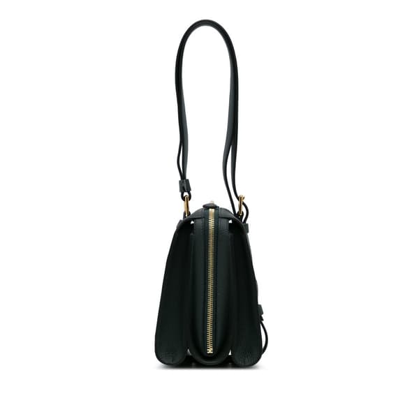 Pre-owned Hermès Togo and Swift Simone Green