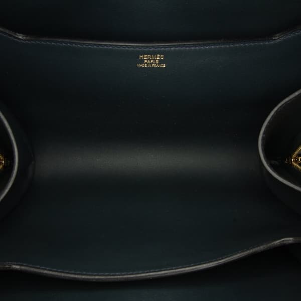 Pre-owned Hermès Togo and Swift Simone Green