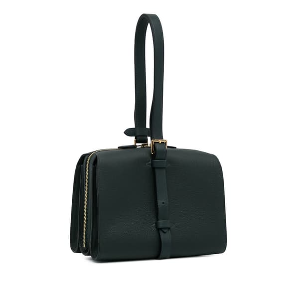 Pre-owned Hermès Togo and Swift Simone Green
