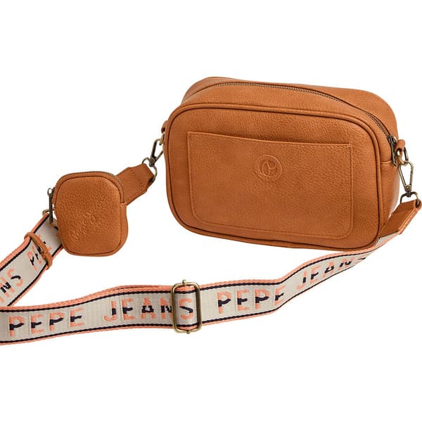 Pepe Jeans Handväska Bassy23 Brun