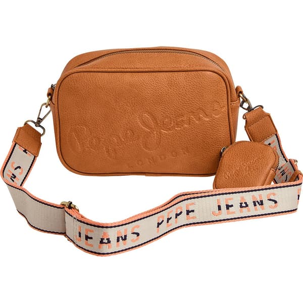 Pepe Jeans Handväska Bassy23 Brun
