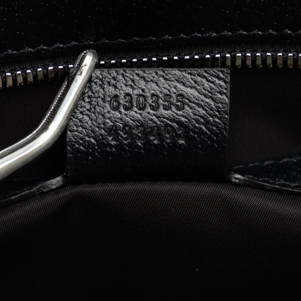 Pre-owned Gucci GG Econyl Off The Grid Convertible Tote Black
