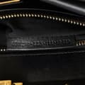 Miniatyrbilde 8 av 10: Pre-owned Fendi Medium Peekaboo Satchel Black
