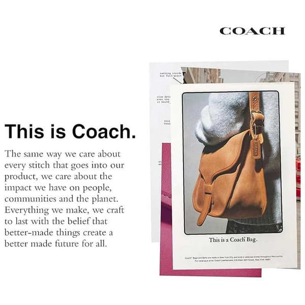 Coach Axelväska Cc395 Brun
