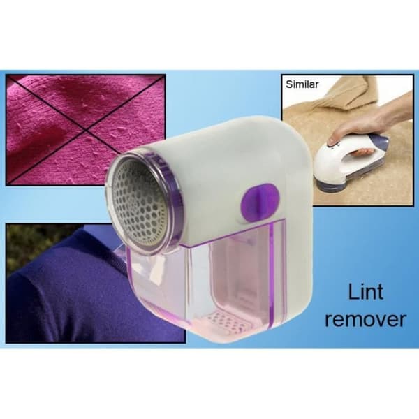 Genius Ideas O48210 Elektrisk vässare, plast, vit-lila, liten[1038]