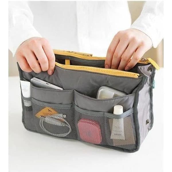 SMRT Purse Organizer 13 fack Grå