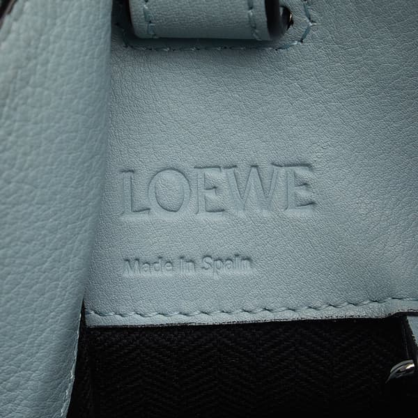 Pre-owned LOEWE Small Hammock Blue