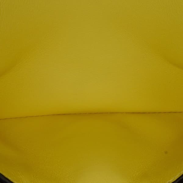 Pre-owned Ferragamo Trifolio Long Top Handle Yellow