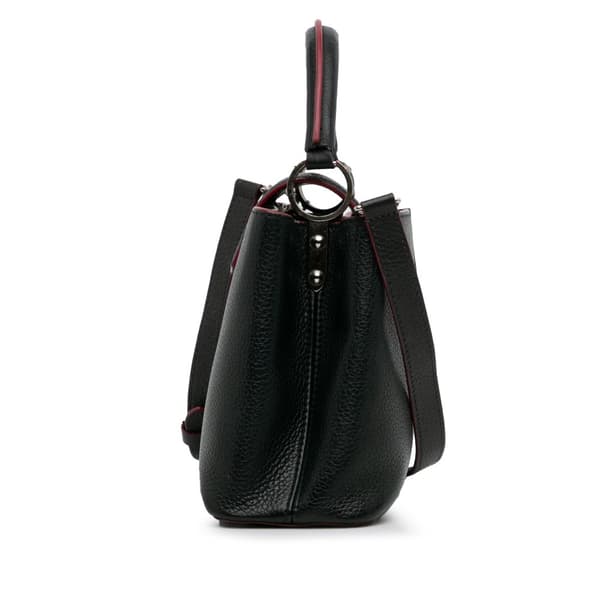 Pre-owned Louis Vuitton Taurillon Capucines BB Black