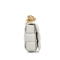 Pikkukuva 3 / 10: Pre-owned Bottega Veneta Nappa Intrecciato Padded Chain Cassette Satchel White
