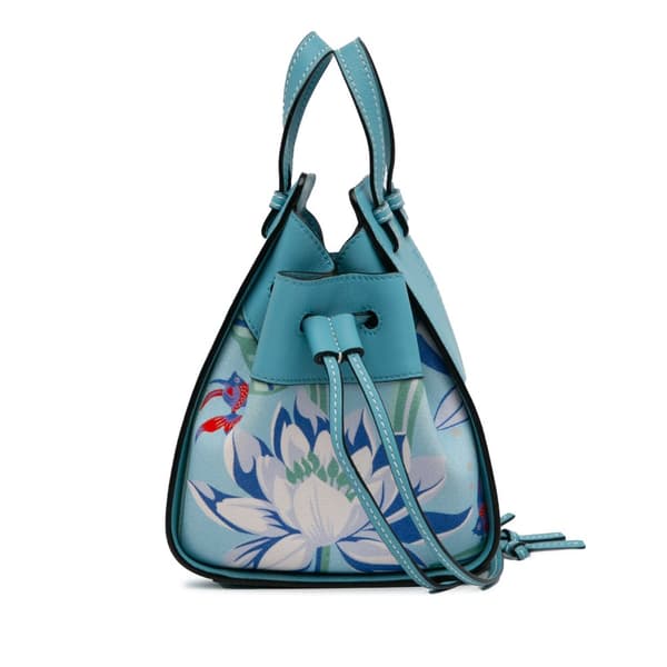 Pre-owned LOEWE Paula's Ibiza Mini Hammock Blue