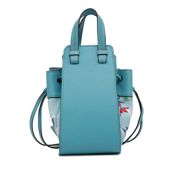 Pre-owned LOEWE Paula's Ibiza Mini Hammock Blue