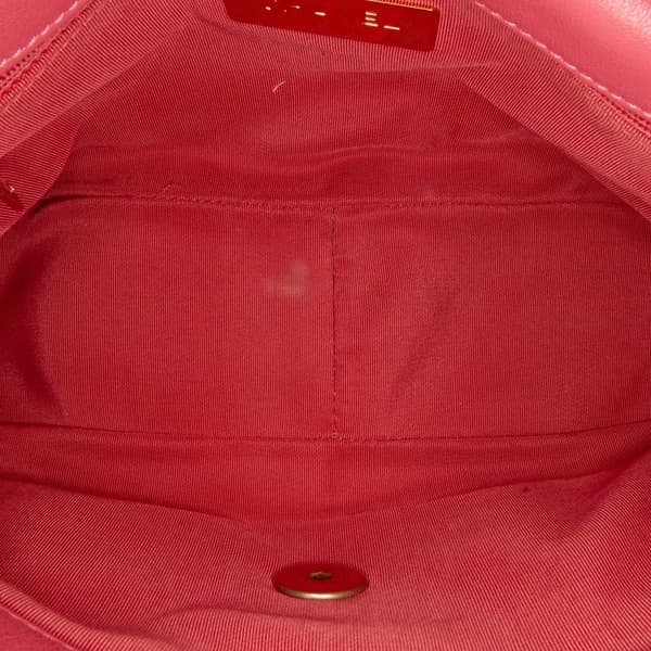 Pre-owned Chanel Medium Lambskin 19 Flap Pink