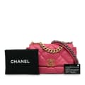 Pikkukuva 10 / 10: Pre-owned Chanel Medium Lambskin 19 Flap Pink