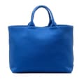 Pikkukuva 3 / 10: Pre-owned Prada Medium Canvas Logo Drill Satchel Blue