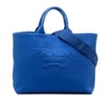 Pikkukuva 1 / 10: Pre-owned Prada Medium Canvas Logo Drill Satchel Blue