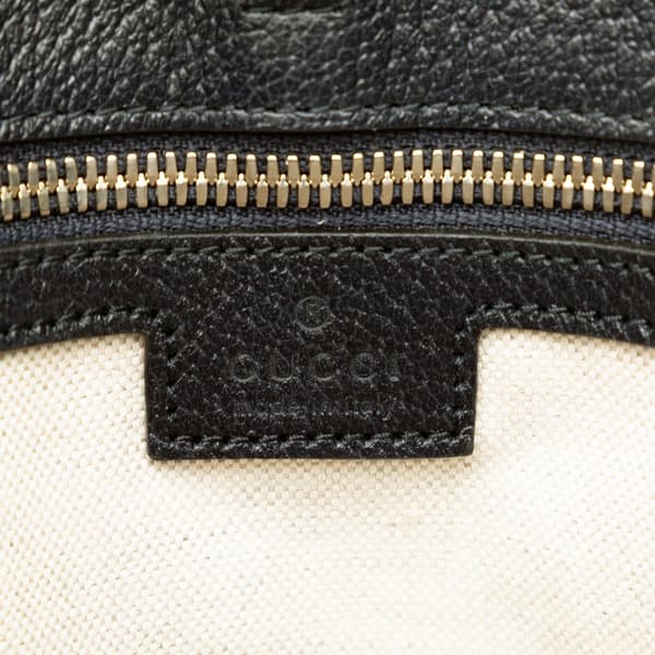 Pre-owned Gucci Small GG Supreme Interlocking G Tote Brown
