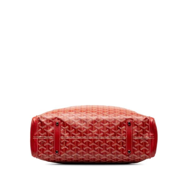 Pre-owned Goyard Goyardine Voltaire Red