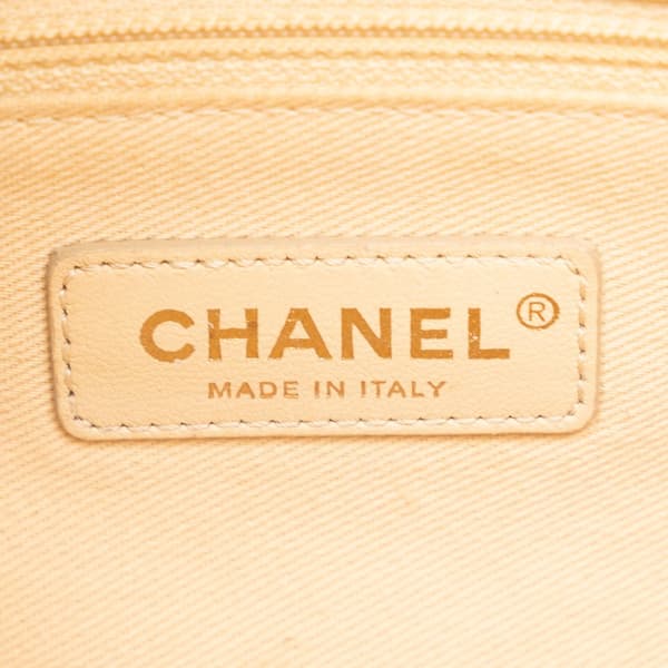 Pre-owned Chanel Medium Caviar Paris Cuba Thread Around Flap Brown