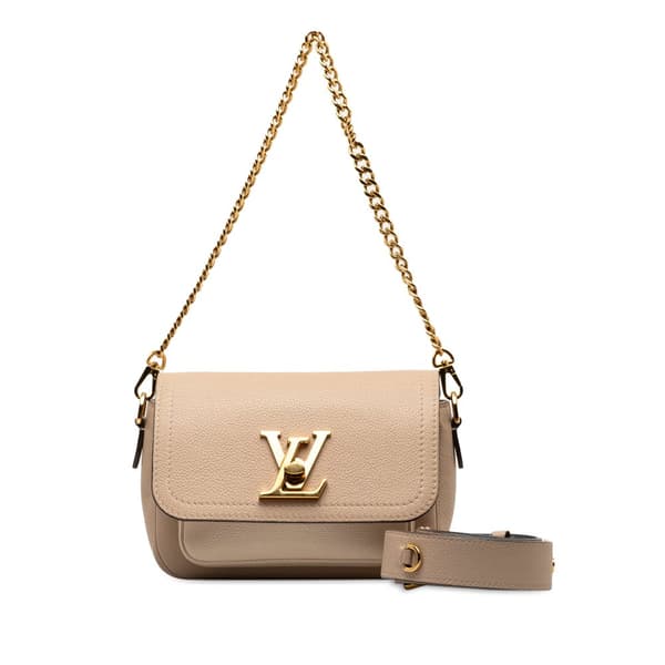 Pre-owned Louis Vuitton Lockme Tender Brown