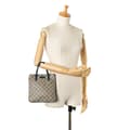 Miniatyrbild 9 av 9: Pre-owned Gucci Mini GG Supreme Handbag Brown
