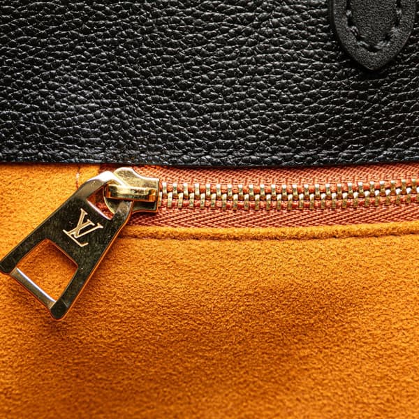 Pre-owned Louis Vuitton Monogram Empreinte Onthego GM Black
