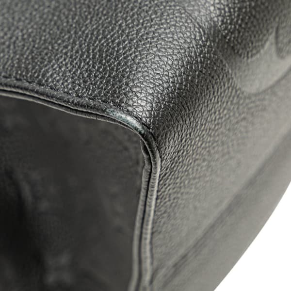 Pre-owned Louis Vuitton Monogram Empreinte Onthego GM Black